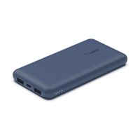 Belkin BoostCharge - Powerbank - 10000 mAh - 18 Watt - 3 Ausgabeanschlussstellen (24 pin USB-C, 2 x USB)