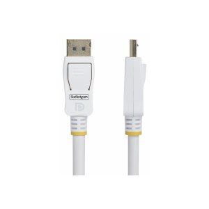 StarTech.com 10ft White VESA Certified DisplayPort 1.2 Cable with Latches - DisplayPort-Kabel - DisplayPort (M)