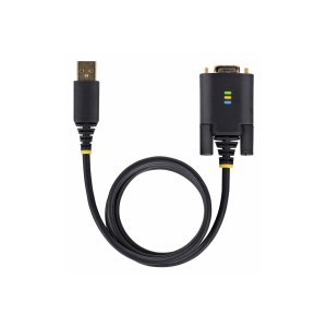 StarTech.com 6.6ft (2m) USB to Serial Adapter Cable, COM Retention, RS232 - Kabel USB / seriell - USB (M)