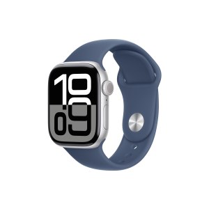 Apple Watch Series 10 (GPS) - 42 mm - aluminum, silver