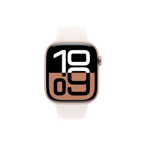 Apple Watch Series 10 (GPS) - 46 mm - Aluminium, Roségold