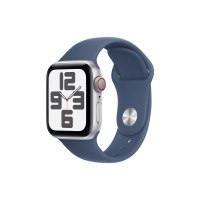 Apple Watch SE (GPS + Cellular) - 40 mm - Aluminium, Silber