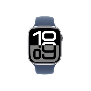 Apple Watch Series 10 (GPS) - 46 mm - Aluminium, Silber