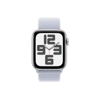 Apple Watch SE (GPS + Cellular) - 44 mm - aluminum, silver