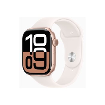 Apple Watch Series 10 (GPS) - 42 mm - aluminum, rose gold