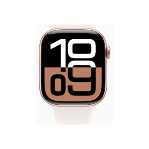 Apple Watch Series 10 (GPS) - 42 mm - aluminum, rose gold