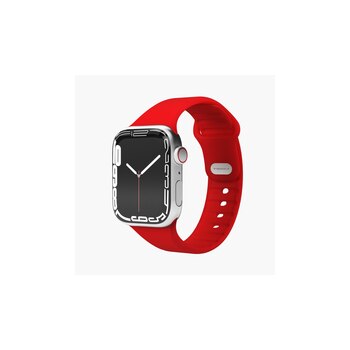 Vonmählen Classic 2 Silikonarmband für Apple Watch 42 44 45 49 mm rot