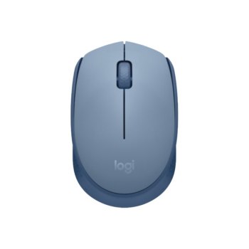 Logitech M171 - Maus - rechts- und linkshändig - optisch - 3 Tasten - kabellos - 2.4 GHz - kabelloser Empfänger (USB)