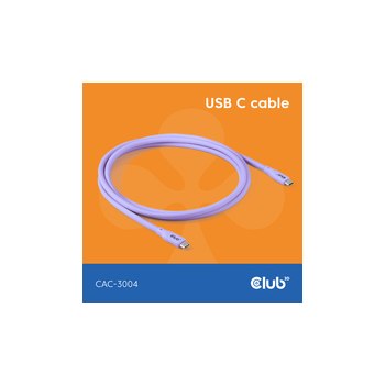 Club 3D USB cable - 24-pin USB-C (M) to 24-pin USB-C (M)