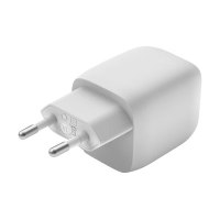 Belkin BoostCharge Pro GaN - Netzteil - PPS- und GaN-Technologie - 45 Watt - Fast Charge, PD 3.0 - 2 Ausgabeanschlussstellen (2 x USB-C)