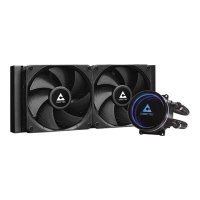 Chieftec Iceberg 240 DARK - processor liquid cooling system - cooler size: 240 mm - (for: LGA1150, LGA1151, LGA1155, LGA1156, LGA1200, LGA1700, LGA1851, AM2, AM2+, AM3+, AM4, AM5, FM1, FM2, FM2+)