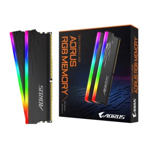 AORUS RGB - DDR4 - Kit - GP-ARS16G37 -  16 GB: 2 x 8 GB - DIMM 288-PIN - 3733 MHz / PC4-29800 - CL18 - 1.4 V - ungepuffert - non-ECC - Grau