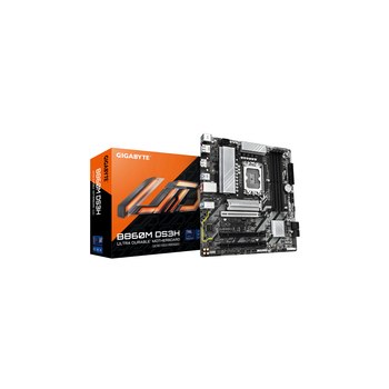 Gigabyte 1851 B860M DS3H - DDR5/2xM.2/2xDP/HDMI/AµATX - Mainboard - Intel B860