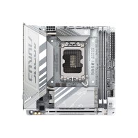 Gigabyte AORUS B860I PRO ICE - Motherboard - Mini-ITX - LGA1851-Sockel - B860 Chipsatz - USB4, USB-C 3.2 Gen2, USB 3.2 Gen 1, USB 3.2 Gen 2 - Bluetooth, 2.5 Gigabit LAN, Wi-Fi 7 - Onboard-Grafik (CPU erforderlich)