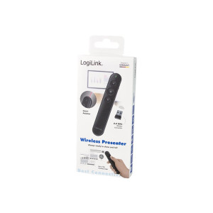 LogiLink Presentation Remote Control - 3 buttons