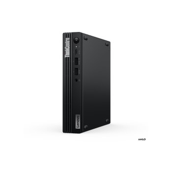 Lenovo ThinkCentre M75q Gen 5 12RQ - Mini - Ryzen 5 8500GE / 3.4 GHz - RAM 16 GB - SSD 512 GB - TCG Opal Encryption 2, NVMe - Radeon 740M - 1GbE, Wi-Fi 6E, Bluetooth 5.3 - WLAN: 802.11a/b/g/n/ac/ax (Wi-Fi 6E)