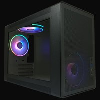 LC-Power Geh Midi ATX Gaming 716MB - Amplified_X - o.N. - Tower - ATX