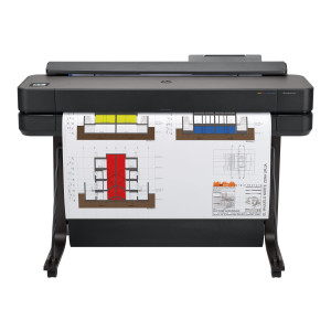 HP DesignJet T650 - 914 mm (36") Großformatdrucker - Farbe - Tintenstrahl - A0, ANSI D, Rolle (91,4 cm x 45,7 m)