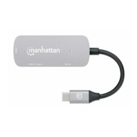 Manhattan 3-in-1 - Dockingstation - USB-C 3.2