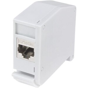 LogiLink DIN Rail Adapter Cat.6a 2x RJ45