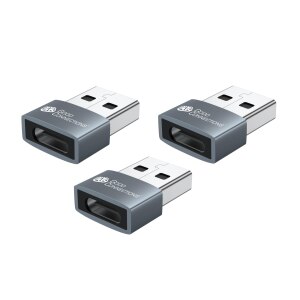 Good Connections Adapter USB 2.0 Stecker A an USB-C...
