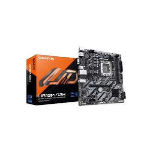 Gigabyte 1851 H810M S2H - DDR5/M.2/DP/HDMI/VGA/AµATX - Mainboard - Intel H810