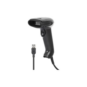 Manhattan 2D LED Barcodescanner 320mm 1.4m USB-Kabel schwarz