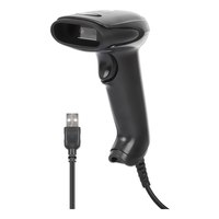 Manhattan 2D LED Barcodescanner 320mm 1.4m USB-Kabel schwarz