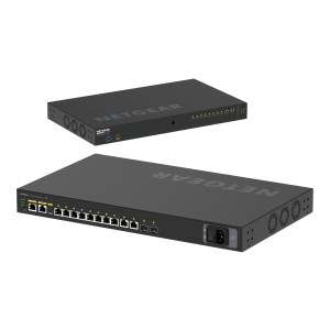 Netgear AV Line M4250-10G2XF-PoE++ - Switch - L3 - managed - 10 x 10/100/1000 (8 PoE++)