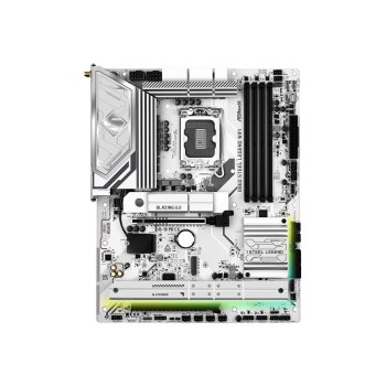 ASRock B860 STEEL LEGEND WIFI - Motherboard - micro ATX - LGA1851-Sockel - B860 Chipsatz - USB4, USB-C 3.2 Gen2, USB 3.2 Gen 2, USB 3.2 Gen 1 - 2.5 Gigabit LAN, Bluetooth, Wi-Fi 6E - Onboard-Grafik (CPU erforderlich)