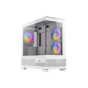 Antec Geh Antec CX500M RGB White Midi Tower weiß retail - Midi/Minitower - ATX