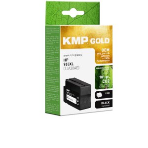 KMP Gold Cartuccia HP 963XL 3JA30AE black 2300 pagine...