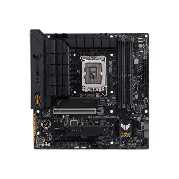 ASUS TUF GAMING B760M-PLUS D4 - Motherboard - micro ATX - LGA1700-Sockel - B760 Chipsatz - USB-C 3.2 Gen 2x2, USB 3.2 Gen 2, USB 3.2 Gen 1 - 2.5 Gigabit LAN - Onboard-Grafik (CPU erforderlich)