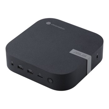 ASUS Chromebox 5 S7009UN - Mini-PC - 1 x Core i7 1260P / 2.1 GHz - RAM 16 GB - SSD 256 GB - NVMe - Intel Iris Xe Grafikkarte - 1GbE, 2.5GbE, Wi-Fi 6E, Bluetooth 5.3 - WLAN: 802.11a/b/g/n/ac/ax (Wi-Fi 6E)