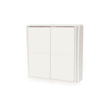 Shelly · Plug & Play·"Blu Wall Switch 4""· Wall switch· 4-way· 16 actions·