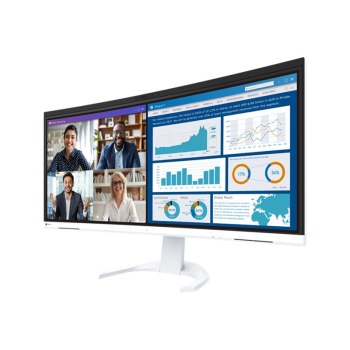 EIZO FlexScan EV3450XC-WT - Con FlexStand - Monitor LED - curvo - 34"