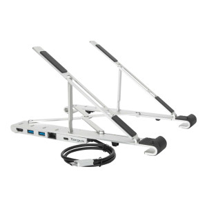 Targus Portable Stand with Integrated Dock - docking station + notebook holder