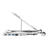 Targus Portable Stand with Integrated Dock - docking station + notebook holder