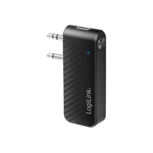 LogiLink BT0061 wireless audio transmitter 3.5 mm 7 m Black