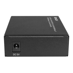 Lindy Medienkonverter - 100Mb LAN, GigE (optisch)