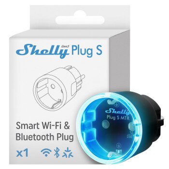 Shelly · Plug & Play″″Plug S Gen3 Matter″″· schwarz - Repeater - TCP/IP
