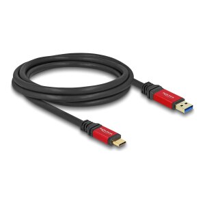 Delock USB-Kabel - 24 pin USB-C (M) zu USB Typ A (M)