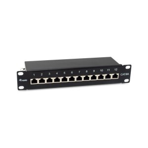 Equip Patchpanel 12x RJ45 Cat6A 10″ FTP 1HE Premium...