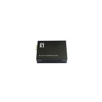 LevelOne GVT-2015 10/100/1000T>RJ45 to SFP 60W Converter - 0.1 Gbps