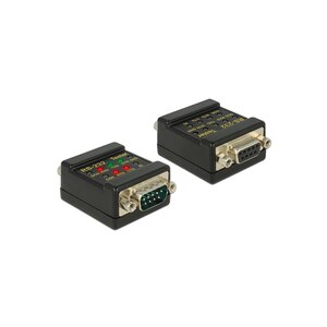 Delock RS-232 Tester DB9 female > DB9 male