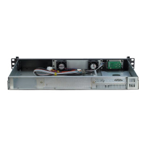 Inter-Tech K-126L - Rack-Montage - 1U - Mini-ITX - ohne Netzteil (FlexATX)