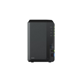 Synology DS223 NAS System 2-Bay 8 TB incl. 2x 4 HDD HAT3300-4T - Storage Server - NAS