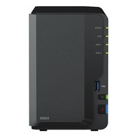 Synology DS223 NAS System 2-Bay 8 TB incl. 2x 4 HDD HAT3300-4T - Storage Server - NAS