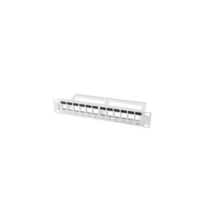 Lanberg PPKS-9112-S - 1U - Grau - Metall - 254 mm - 99,3...