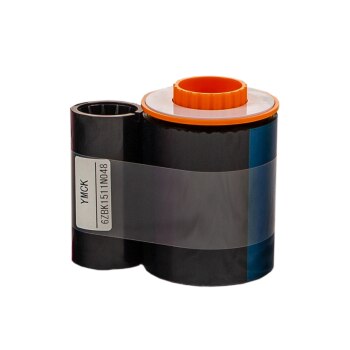 DASCOM Farbband YMCK DC-7600 500 Kartenseiten